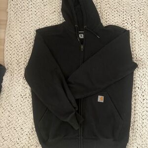 Carhartt Black Zip-Up Hoodie